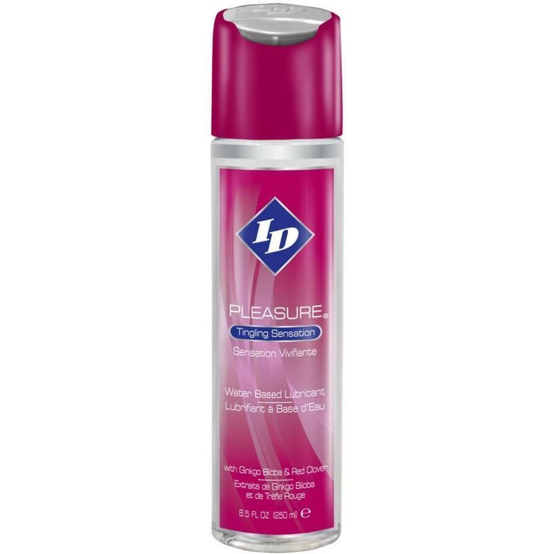ID PLEASURE - WATER-BASED LUBRICANT TINGLING SENSATION 250 ML