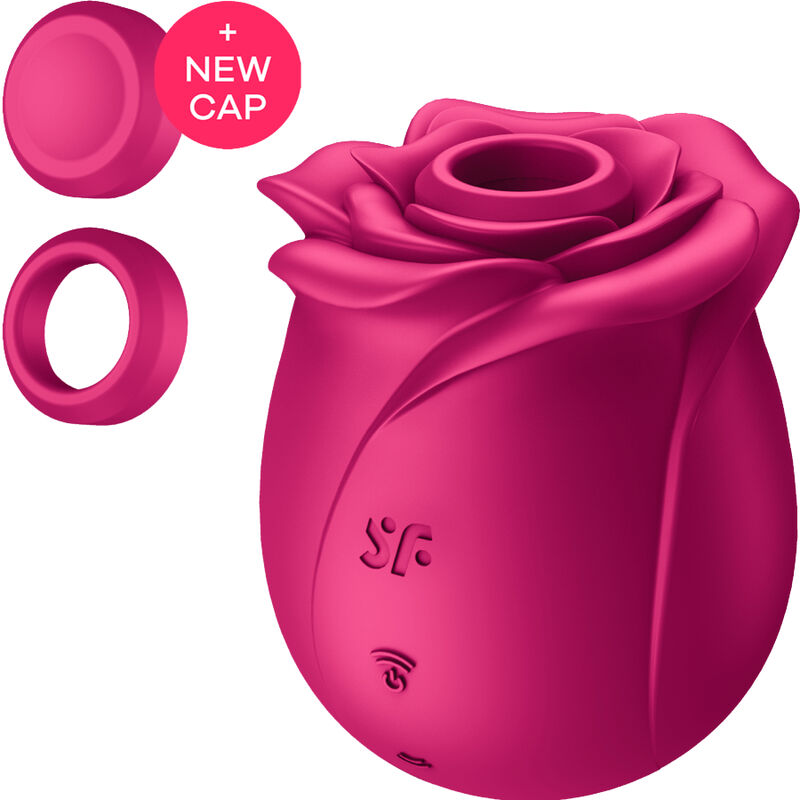 SATISFYER - CLASSIC FLOWER PRO 2 AIR PULSE VIBRATOR