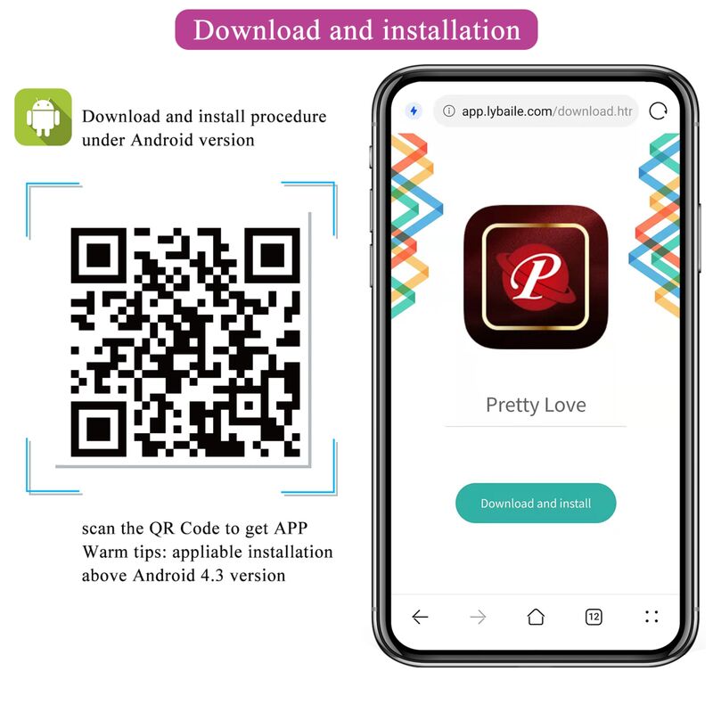 PRETTY LOVE - APP CONTROLLED ROSE VIBRATING EGG