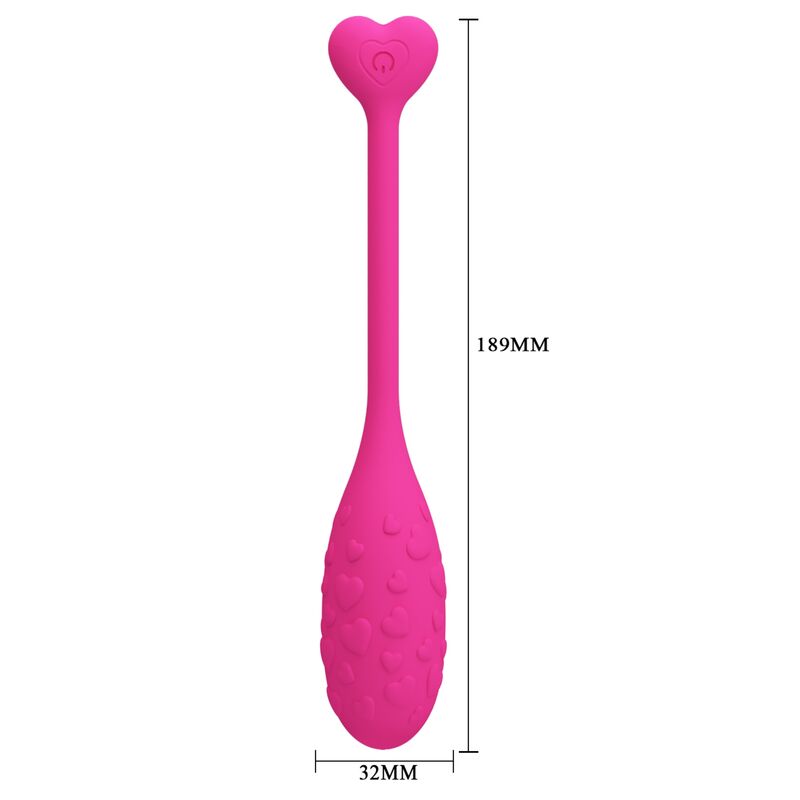 PRETTY LOVE - APP CONTROLLED ROSE VIBRATING EGG