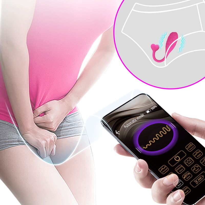 PRETTY LOVE - APP CONTROLLED ROSE VIBRATING EGG