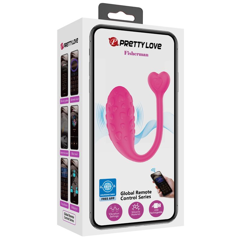 PRETTY LOVE - APP CONTROLLED ROSE VIBRATING EGG
