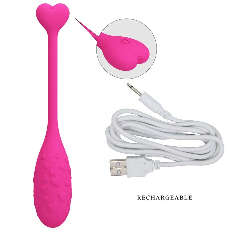 PRETTY LOVE - APP CONTROLLED ROSE VIBRATING EGG