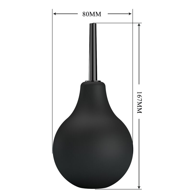 MR PLAY - ANAL DOUCHE BLKB BLACK