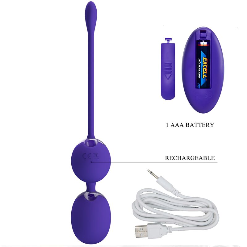 PRETTY LOVE - WILLIE YOUTH REMOTE CONTROL BULLETS AND VIOLET VIBRATION