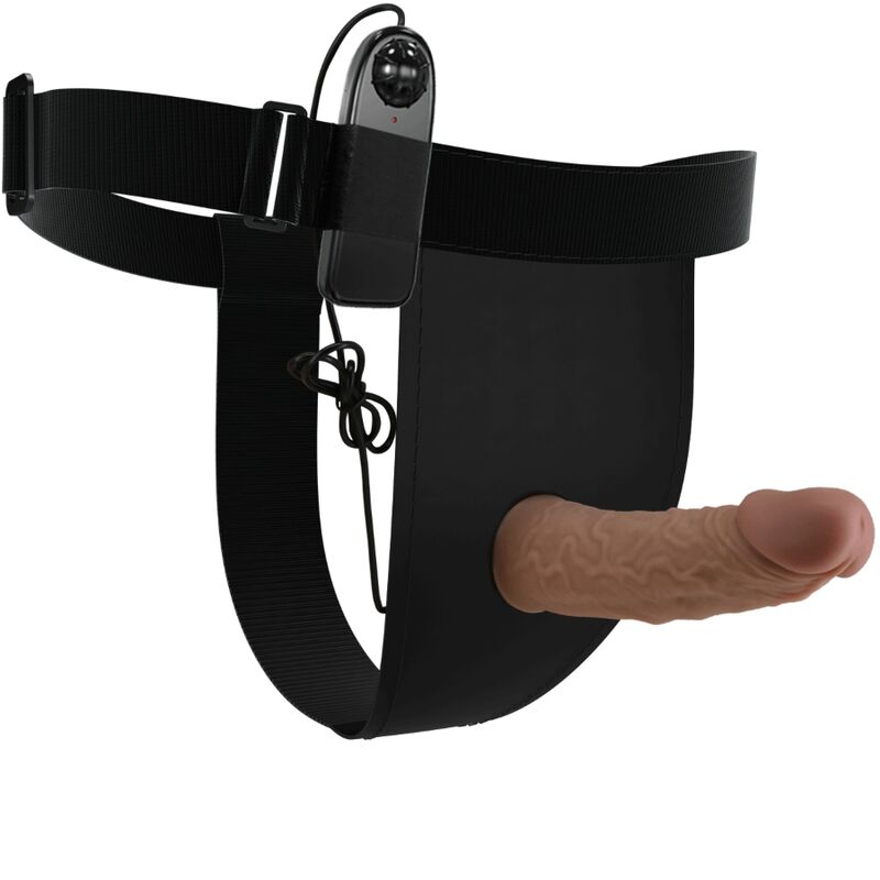 PRETTY LOVE - HARNESS PANTIES WITH VIBRATING DILDO INCLUDED