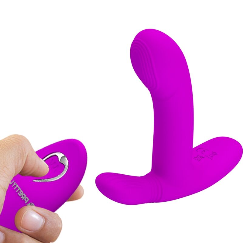 PRETTY LOVE - GERI CLITORIS MASSAGER ROSE REMOTE CONTROL