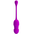 PRETTY LOVE - RECHARGEABLE VIBRATING EGG CALLIE PURPLE