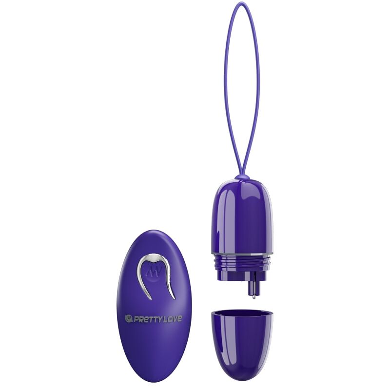 PRETTY LOVE - SELKIE YOUTH MINI EGG VIBRATOR WITH REMOTE CONTROL PURPLE