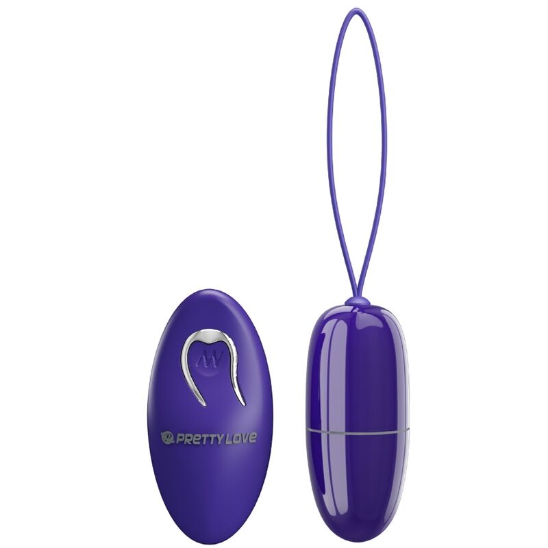 PRETTY LOVE - SELKIE YOUTH MINI EGG VIBRATOR WITH REMOTE CONTROL PURPLE
