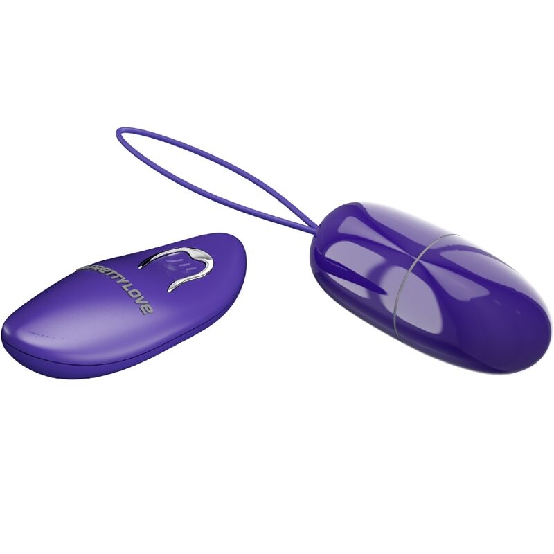 PRETTY LOVE - SELKIE YOUTH MINI EGG VIBRATOR WITH REMOTE CONTROL PURPLE