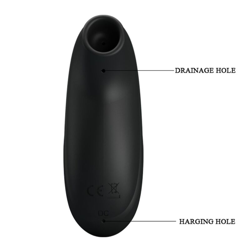 PRETTY LOVE - BLACK LUXURY RECHARGEABLE SUCTION MASSAGER