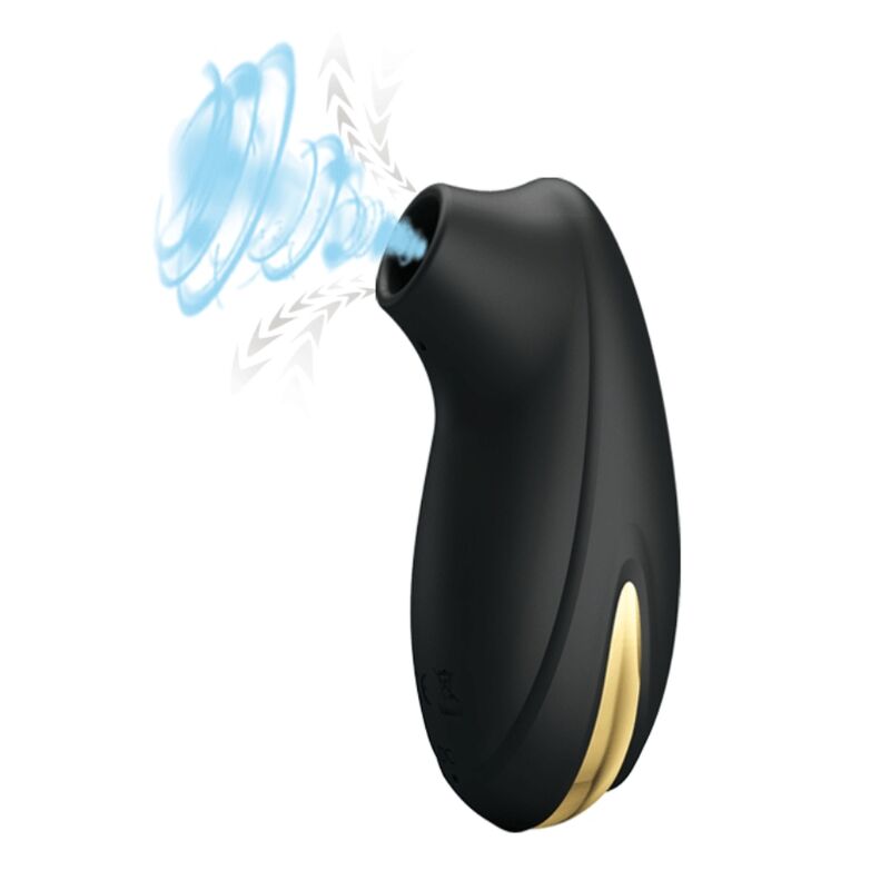 PRETTY LOVE - BLACK LUXURY RECHARGEABLE SUCTION MASSAGER