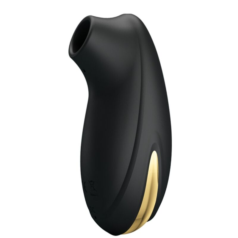 PRETTY LOVE - BLACK LUXURY RECHARGEABLE SUCTION MASSAGER