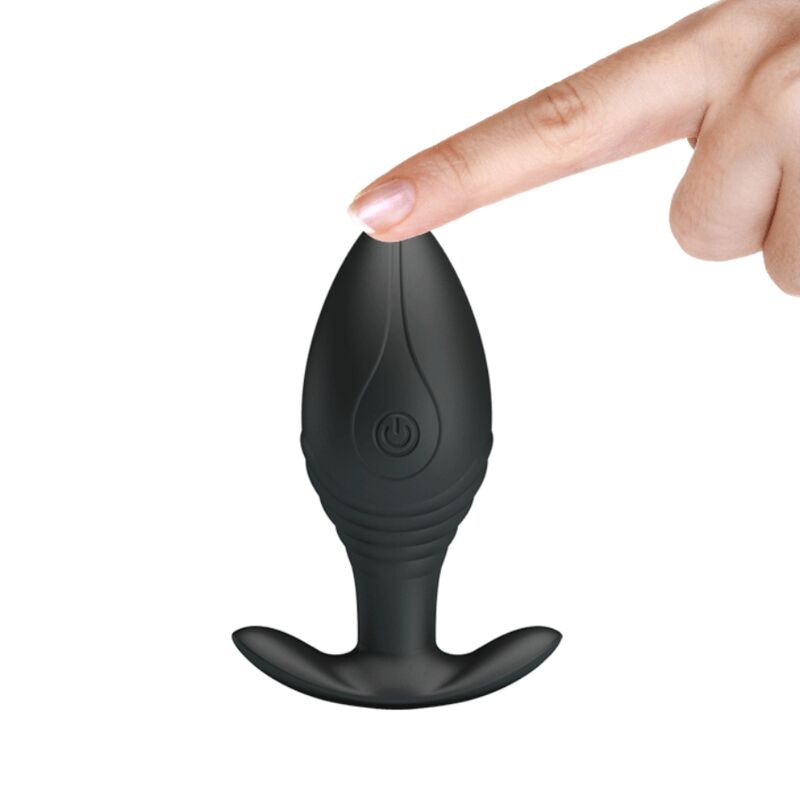 PRETTY LOVE - REGINA RECHARGEABLE ANAL PLUG BLACK