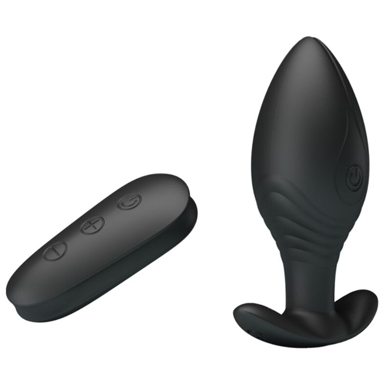 PRETTY LOVE - REGINA RECHARGEABLE ANAL PLUG BLACK