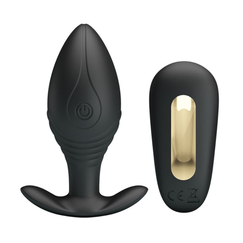 PRETTY LOVE - REGINA RECHARGEABLE ANAL PLUG BLACK