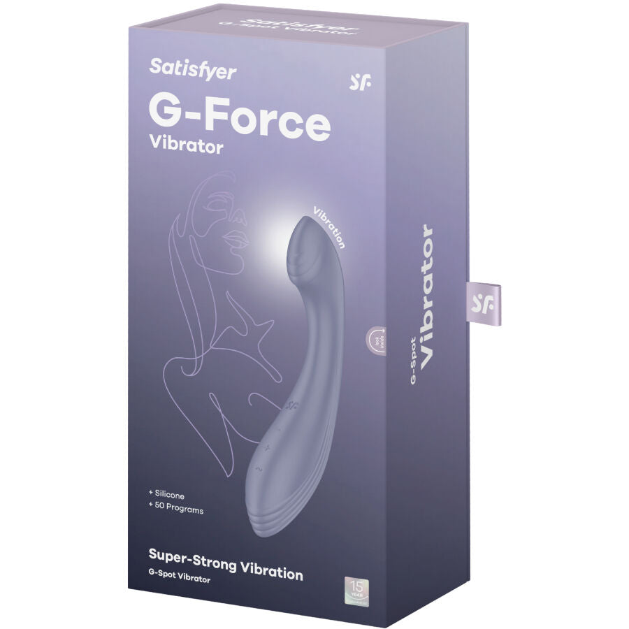 SATISFYER - G-FORCE G-SPOT VIBRATOR PURPLE