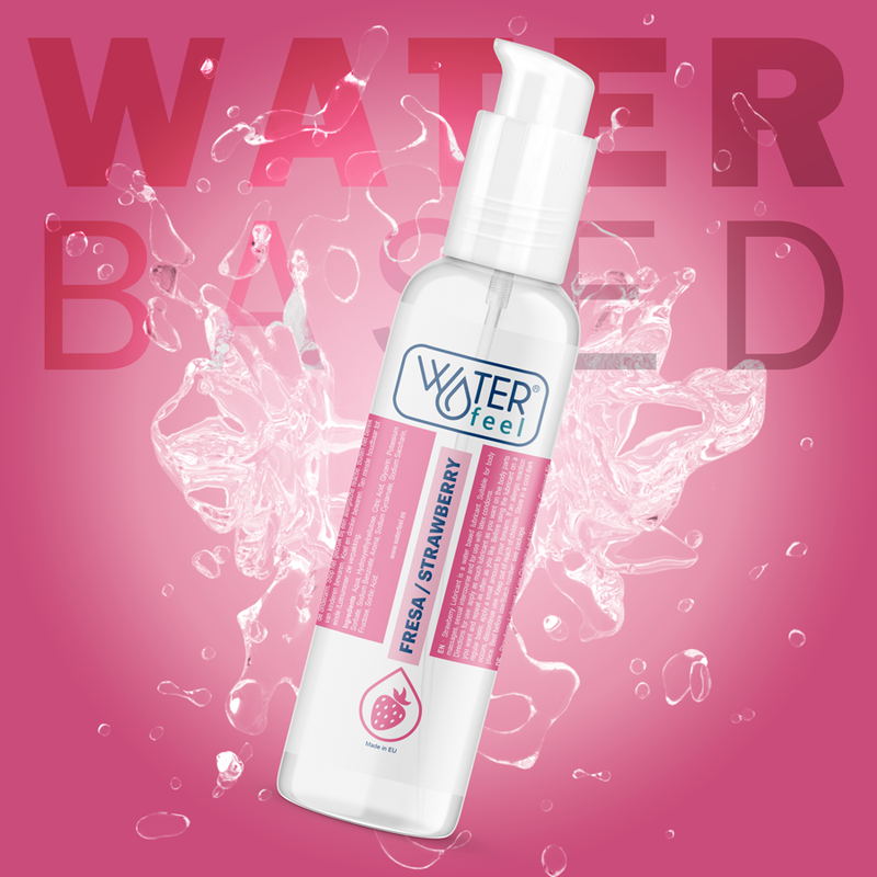 WATERFEEL - STRAWBERRY-FLAVOURED WATER-BASED LUBRICANT 175 ML