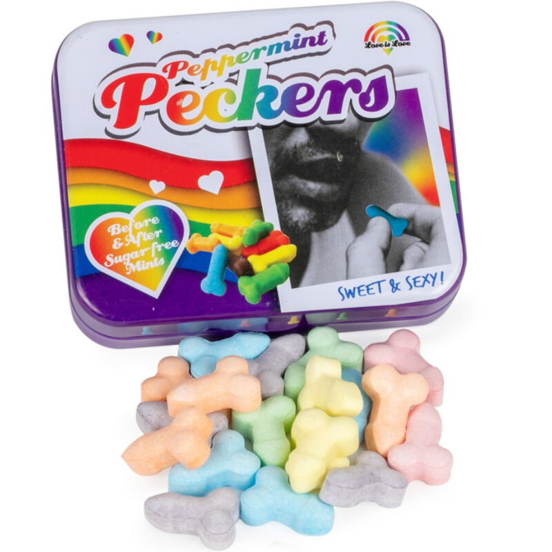 SPENCER & FLEETWOOD - RAINBOW PEPPERMINT PECKERS