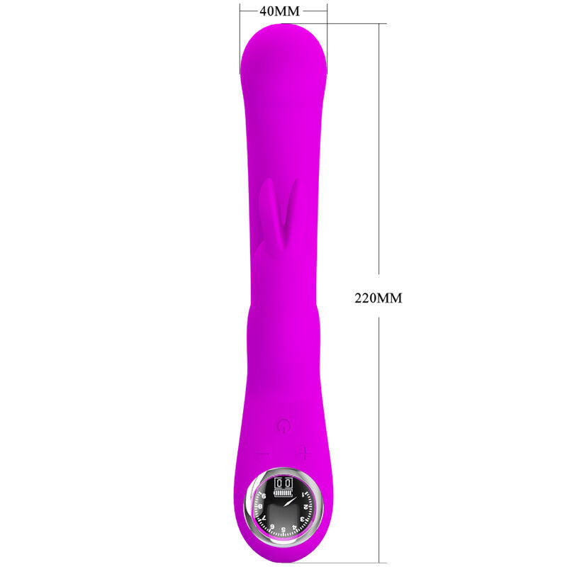 PRETTY LOVE - LAMAR RABBIT VIBRATOR AND G-SPOT VIOLET