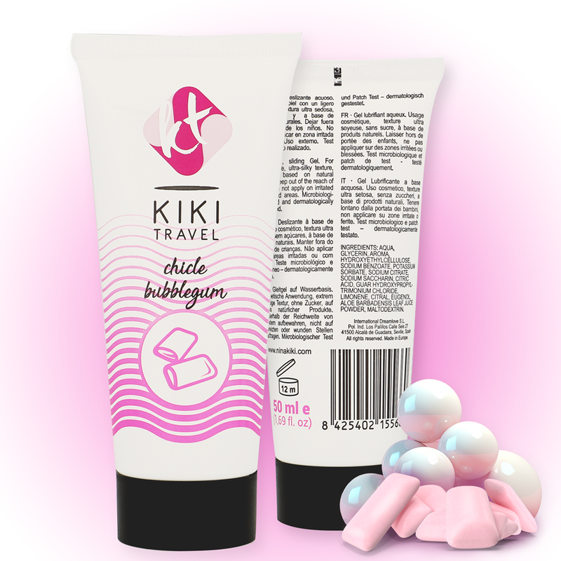 KIKÍ TRAVEL - STRAWBERRY LUBRICANT 50 ML