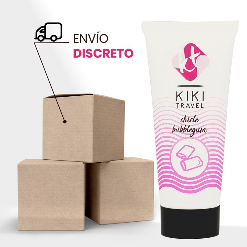 KIKÍ TRAVEL - STRAWBERRY LUBRICANT 50 ML