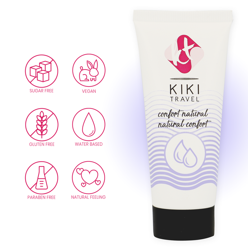 KIKÍ TRAVEL - NATURAL LUBRICANT COMFORT 50 ML