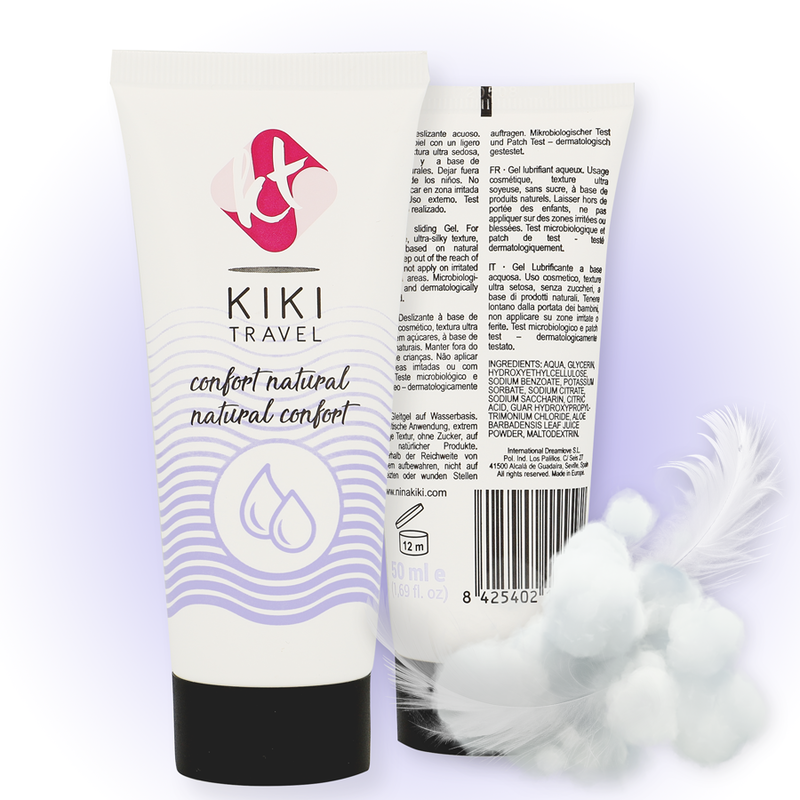 KIKÍ TRAVEL - NATURAL LUBRICANT COMFORT 50 ML