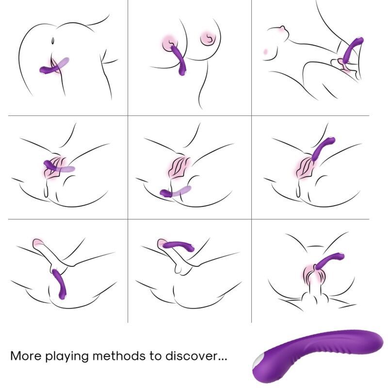 HARMONY - LEGEND VIBRATOR SILICONE PURPLE