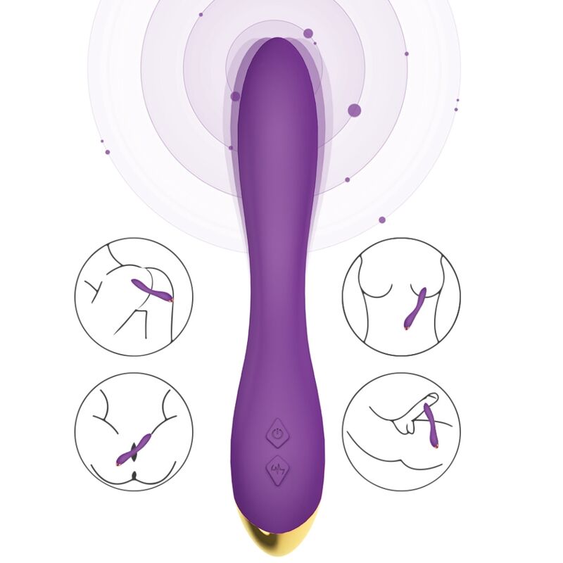ARMONY - MULTI-POSITION FLAMINGO VIBRATOR PURPLE