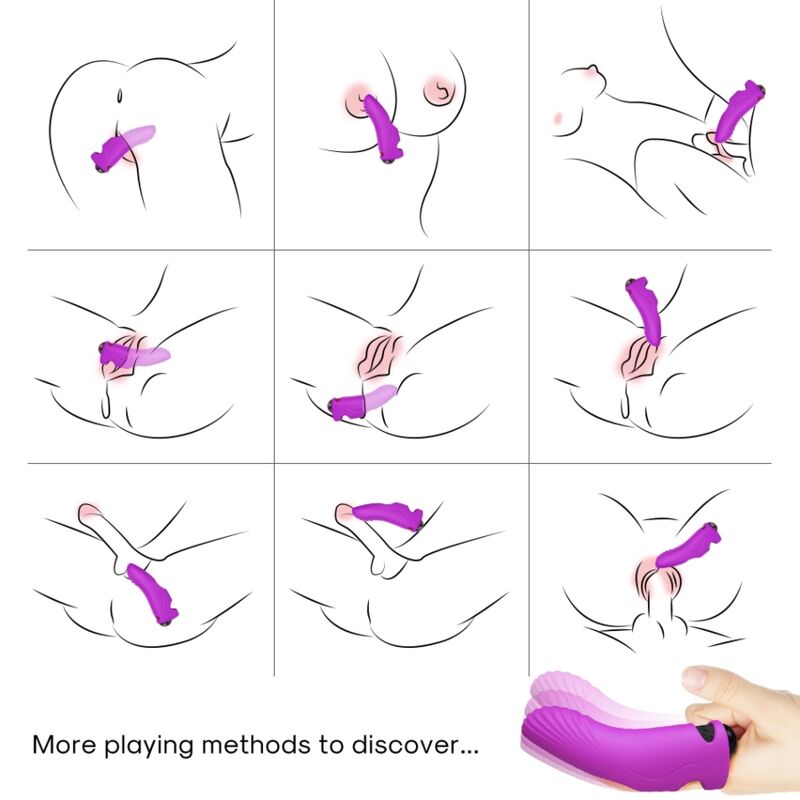ARMONY - AURORA VIBRATING FINGER VIOLET