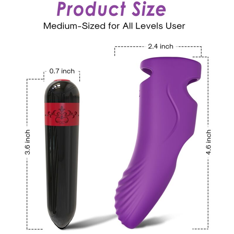 ARMONY - AURORA VIBRATING FINGER VIOLET