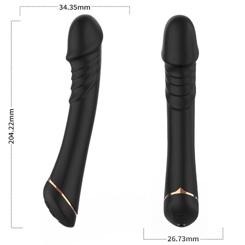 ARMONY - BLACK SILICONE VIBRATOR