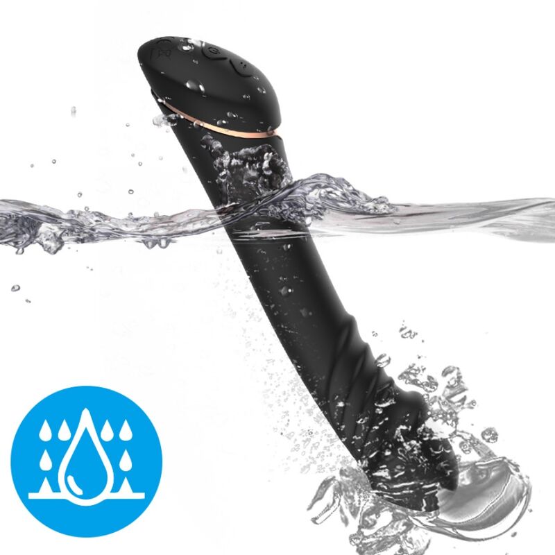 ARMONY - BLACK SILICONE VIBRATOR