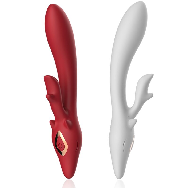 ARMONY - ELK RABBIT CURVED VIBRATOR RED
