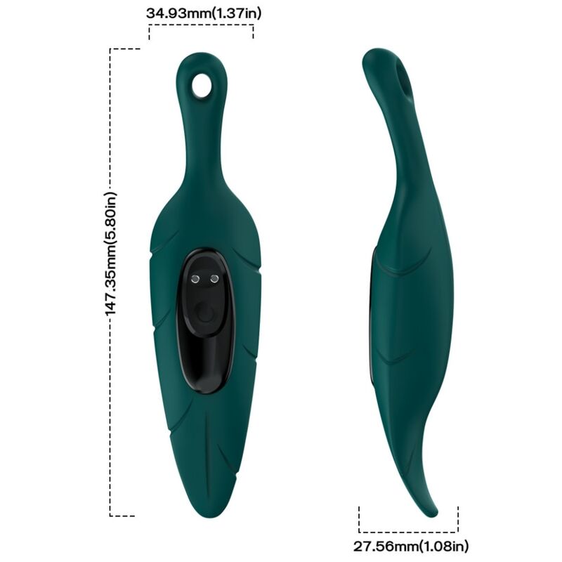 ARMONY - LEAF GREEN STIMULATOR & VIBRATOR