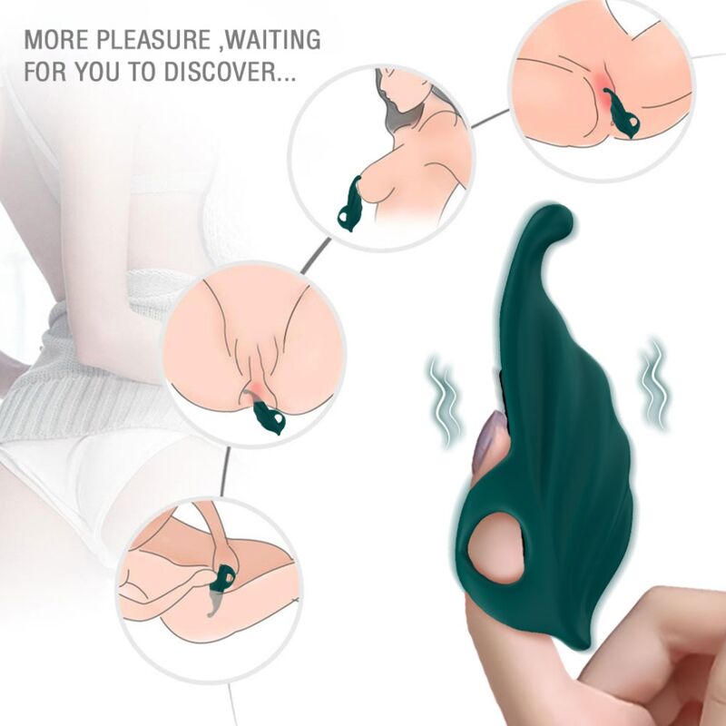 ARMONY - FINGER STIMULATOR & GREEN VIBRATOR