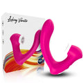 ARMONY - SECRETKISS VIBRATING CLIT LICKER AND CURVED FUCHSIA VIBRATOR