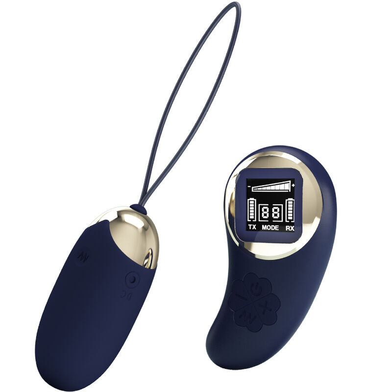 PRETTY LOVE - MINA BLUE VIBRATING EGG REMOTE CONTROL