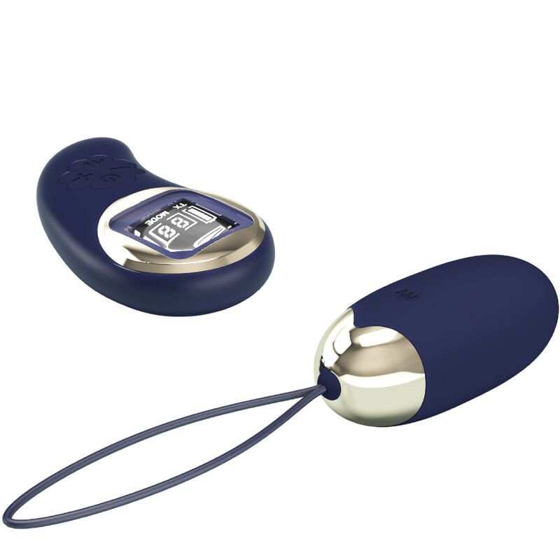 PRETTY LOVE - MINA BLUE VIBRATING EGG REMOTE CONTROL