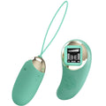 PRETTY LOVE - GREEN REMOTE CONTROL VIBRATING EGGS