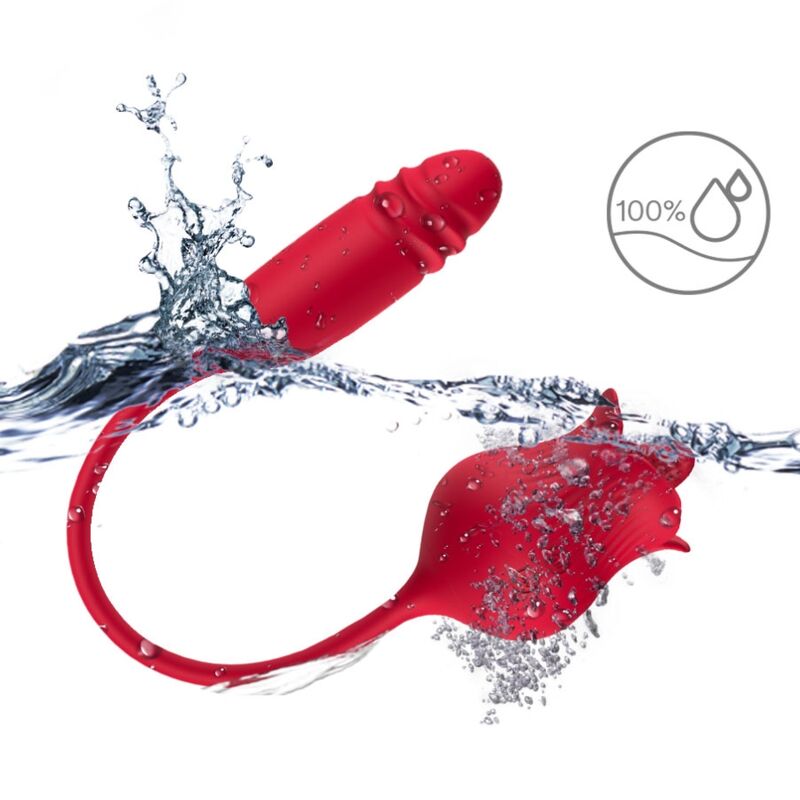 ARMONY - ROSELIP LICKING VIBRANT CLITO & RED VIBRATOR