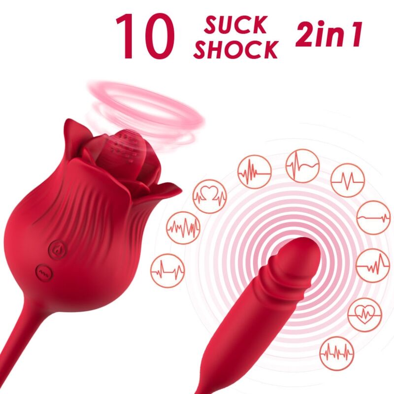 ARMONY - ROSELIP LICKING VIBRANT CLITO & RED VIBRATOR
