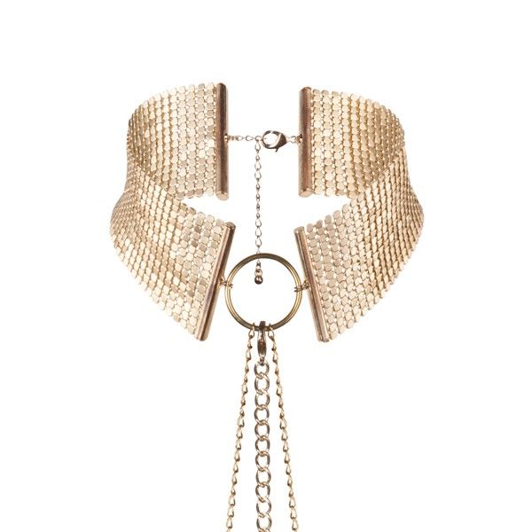 JEWELLERY - METALLIC DESIRE GOLD PLATED METALLIC NECKLACE