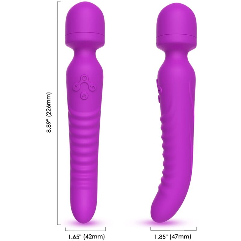 ARMONY - MASSAGER & VIBRATOR WITH HEAT EFFECT PURPLE