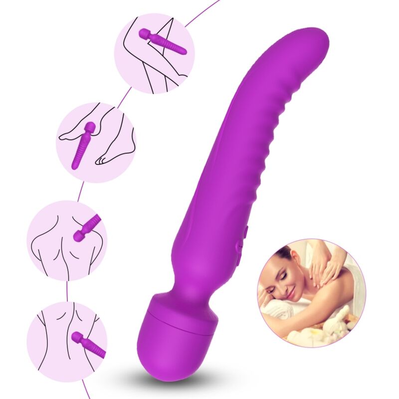 ARMONY - MASSAGER & VIBRATOR WITH HEAT EFFECT PURPLE
