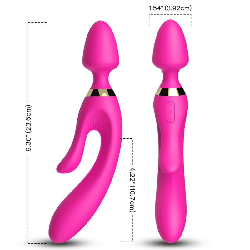 ARMONY - FUCHSIA RABBIT VIBRATOR & MASSAGER