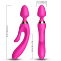 ARMONY - FUCHSIA RABBIT VIBRATOR & MASSAGER