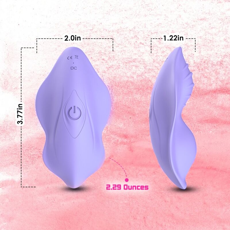 ARMONY - WHISPER WEARABLE PANTIES REMOTE CONTROL VIBRATOR PURPLE